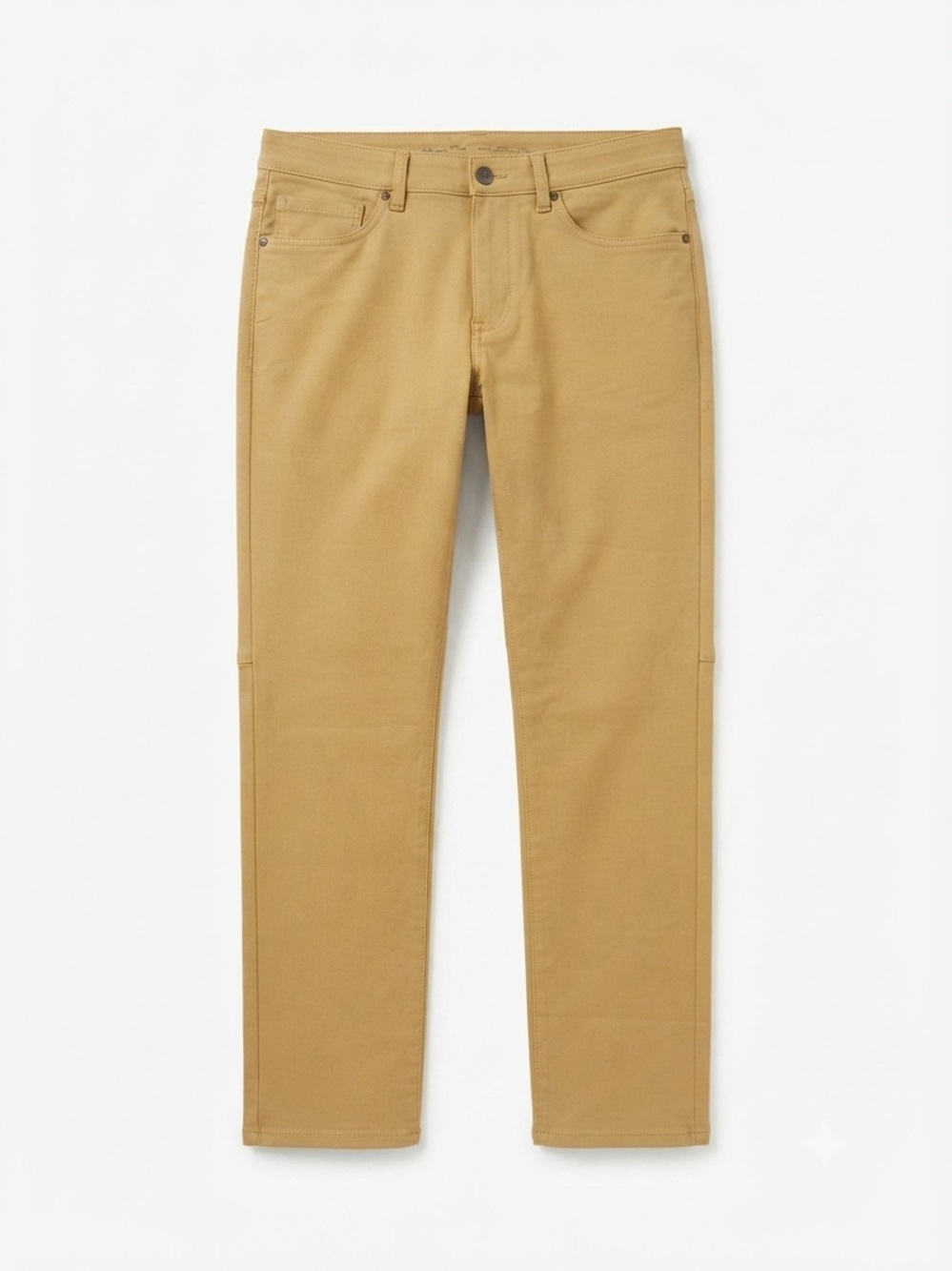 American Eagle Outfitters Men's Slim Straight Jeans in Camel/Tan